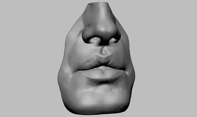 Mouth 3D print model