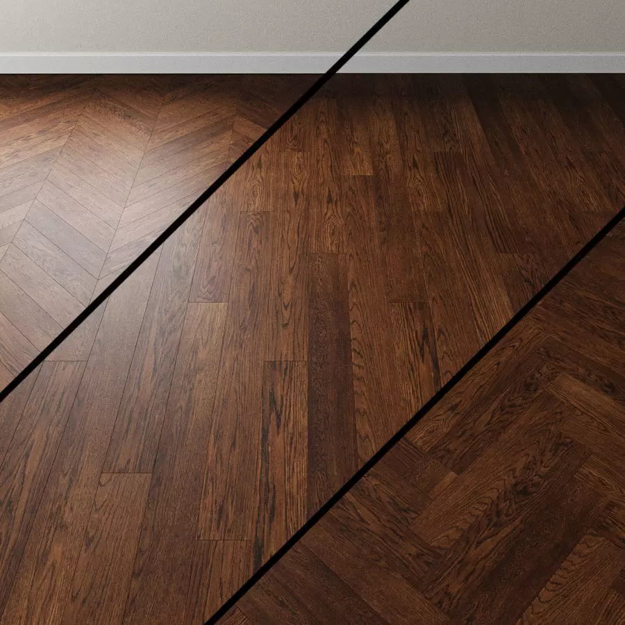 Parquet Oak Coswick Inspire MILK CHOCOLATE dark Texture