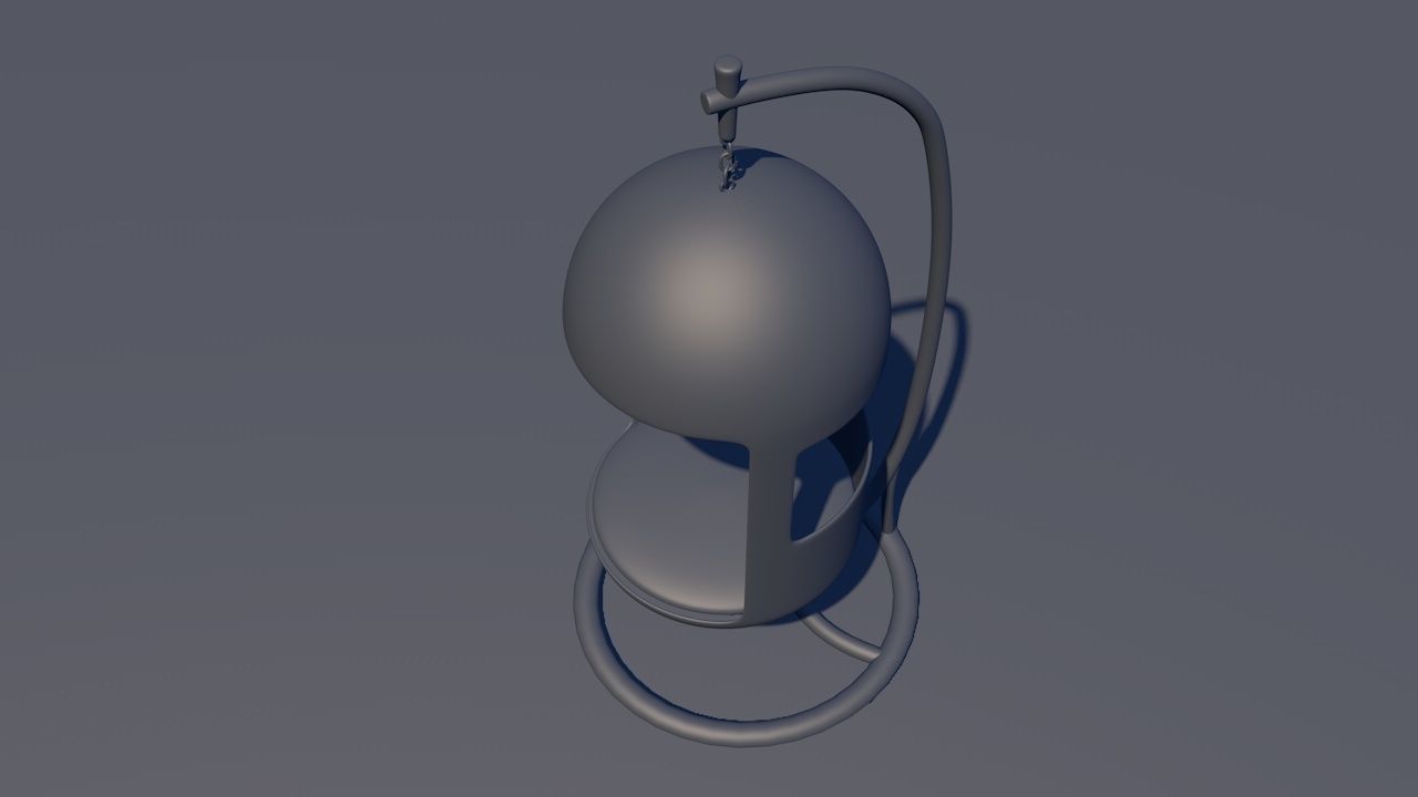Capsule Hanging Chair 3D model_7