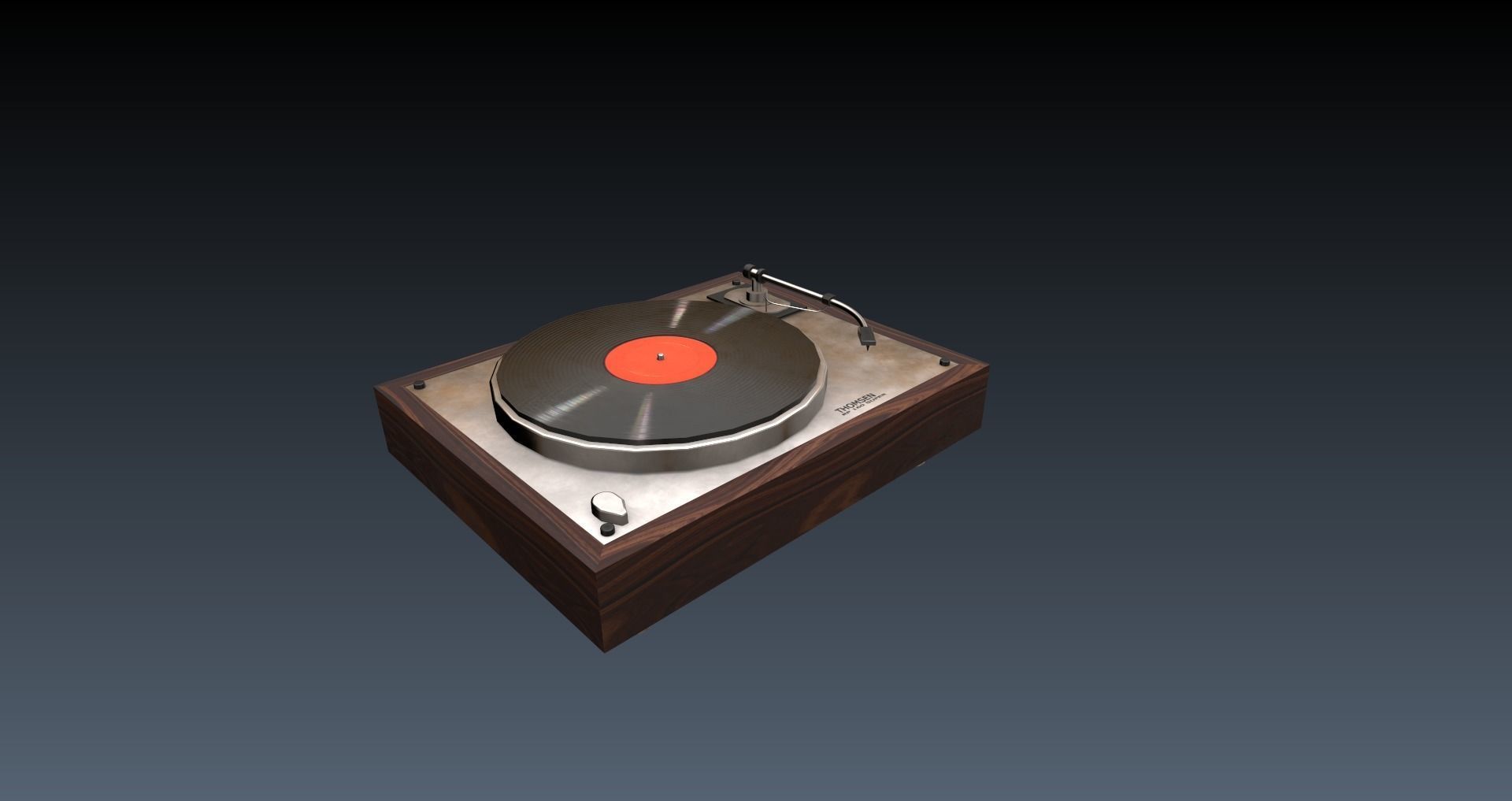 Low-Poly 70s Disco Pack Low-poly 3D model_47
