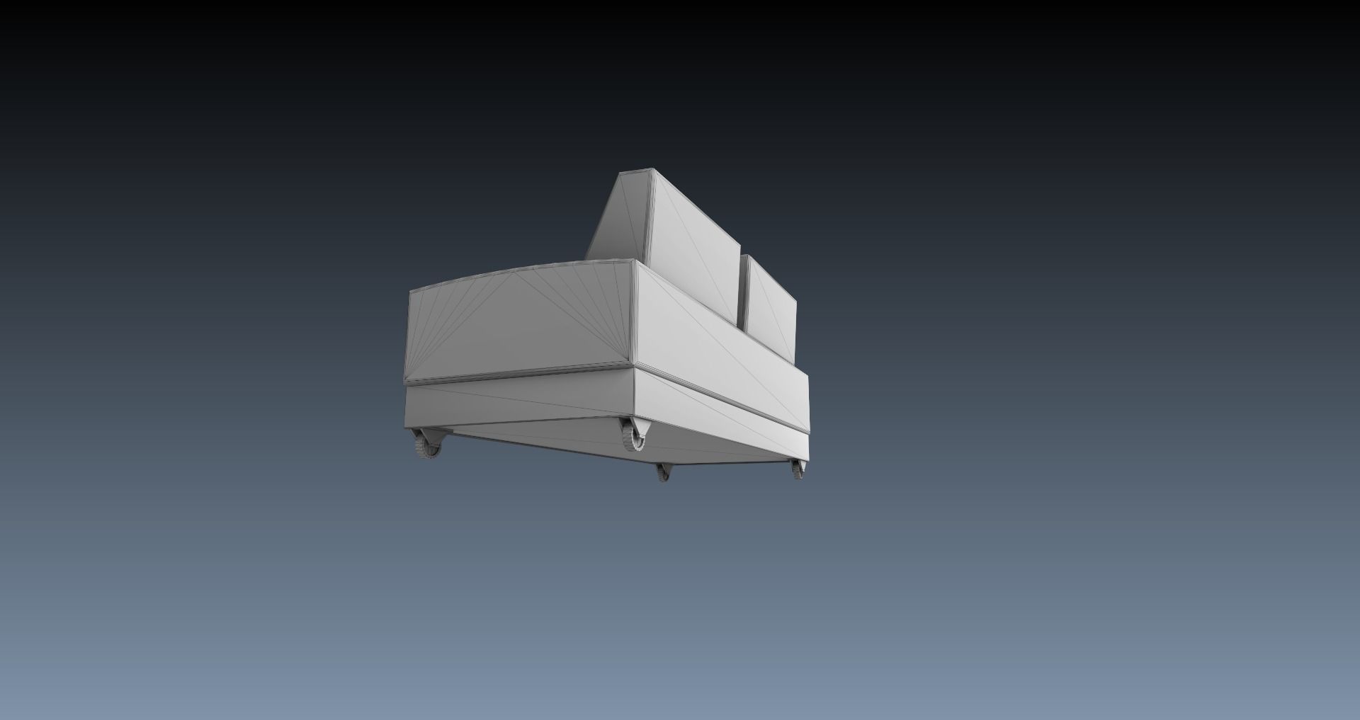 Low-Poly 70s Disco Pack Low-poly 3D model_15