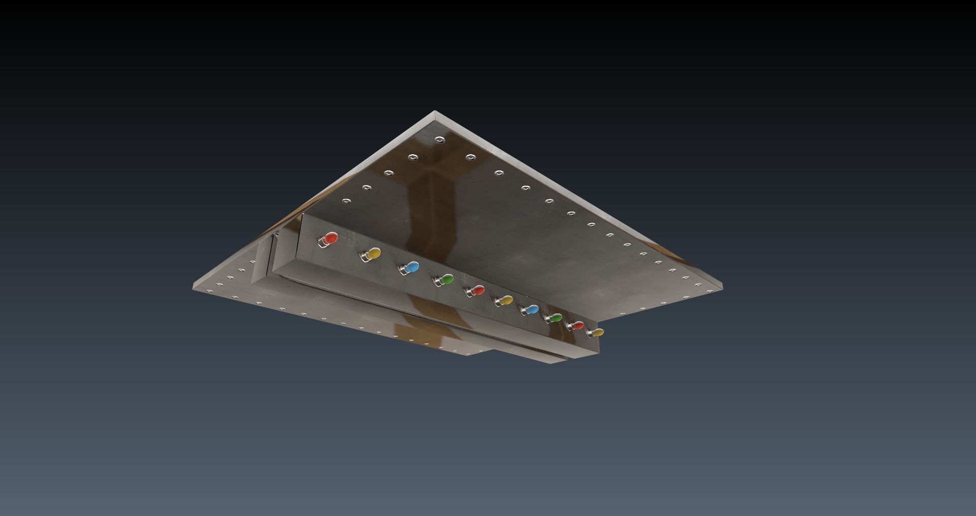 Low-Poly 70s Disco Pack Low-poly 3D model_9