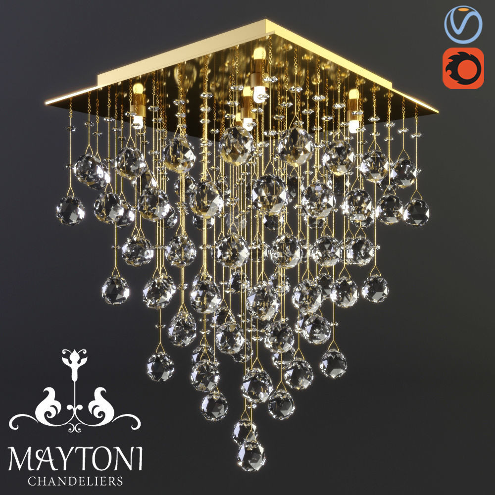 Maytoni Modern Swirl MOD217-40-G