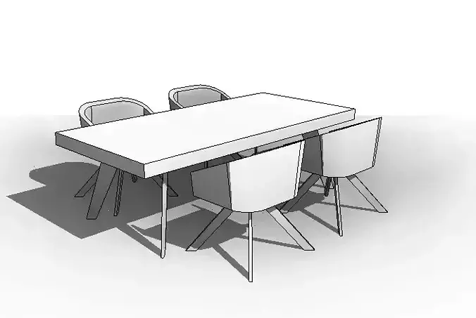 revit office furniture package