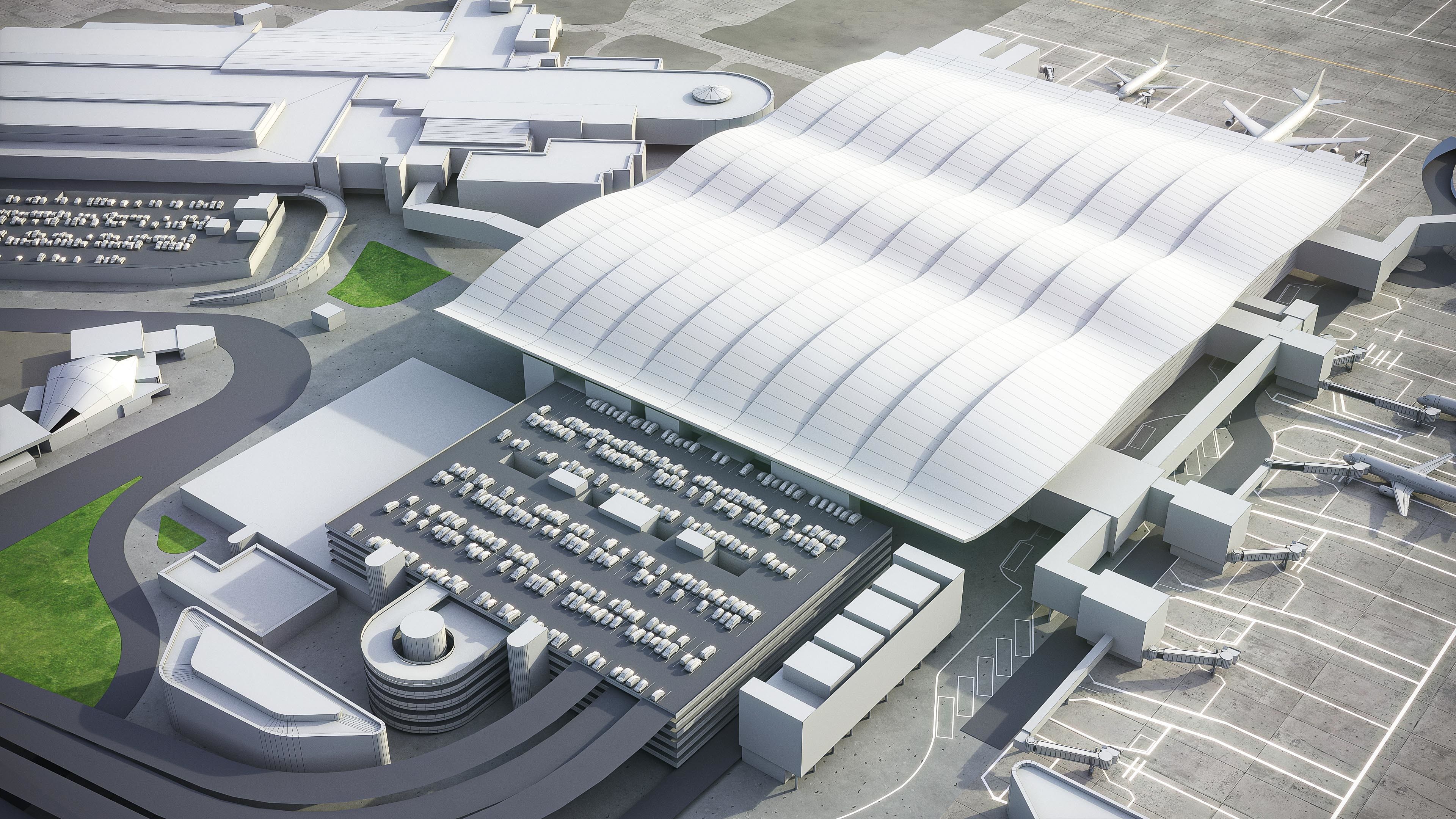 London Heathrow Airport - LHR Low-poly 3D model_20