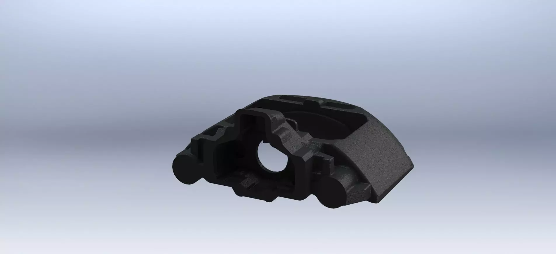 MAN BRAKE CALIPER 81 50804 6088 BODY 3D REVERSE ENGINEERING 3D print model_0