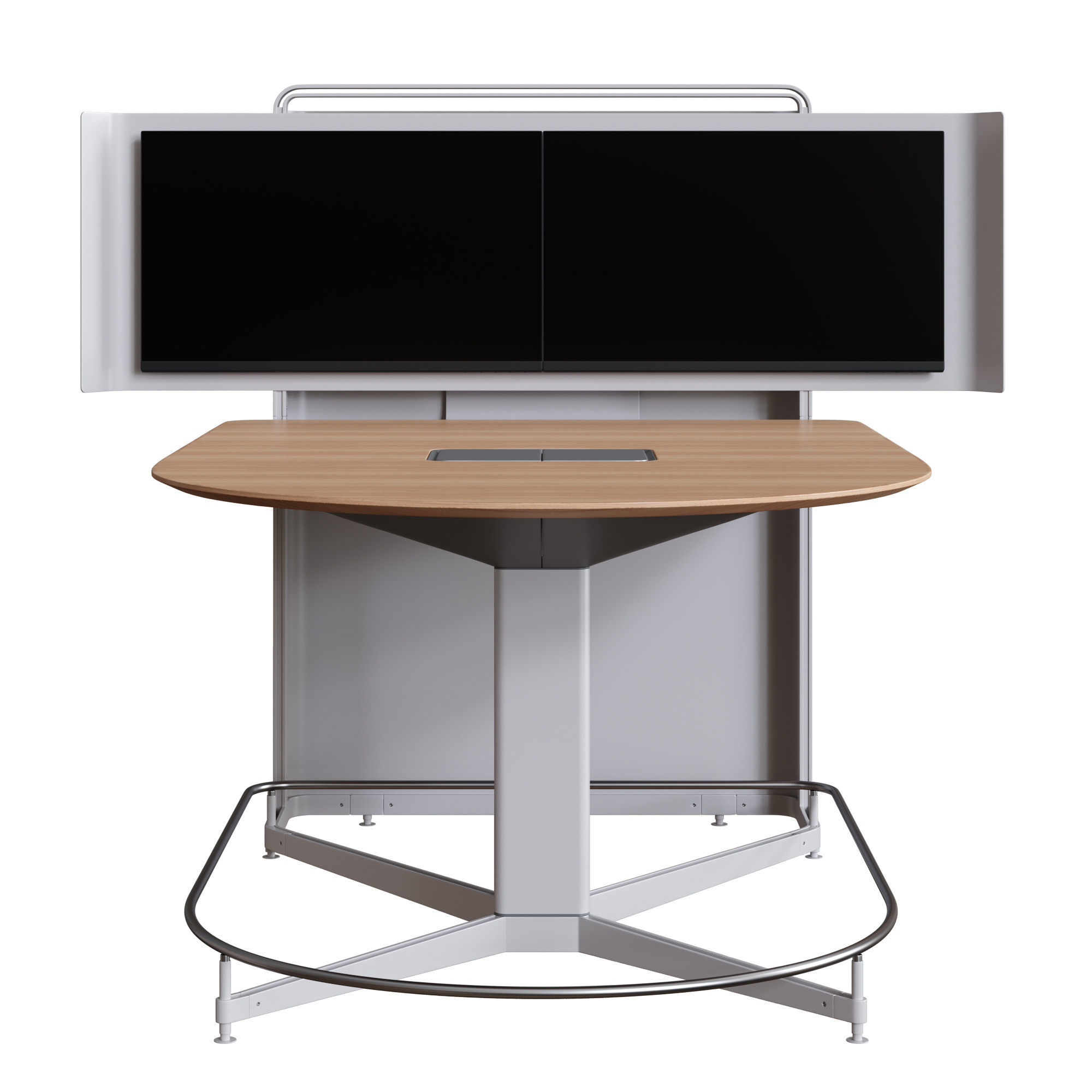 Steelcase - Media Scape D-Form Totem 3D model_6
