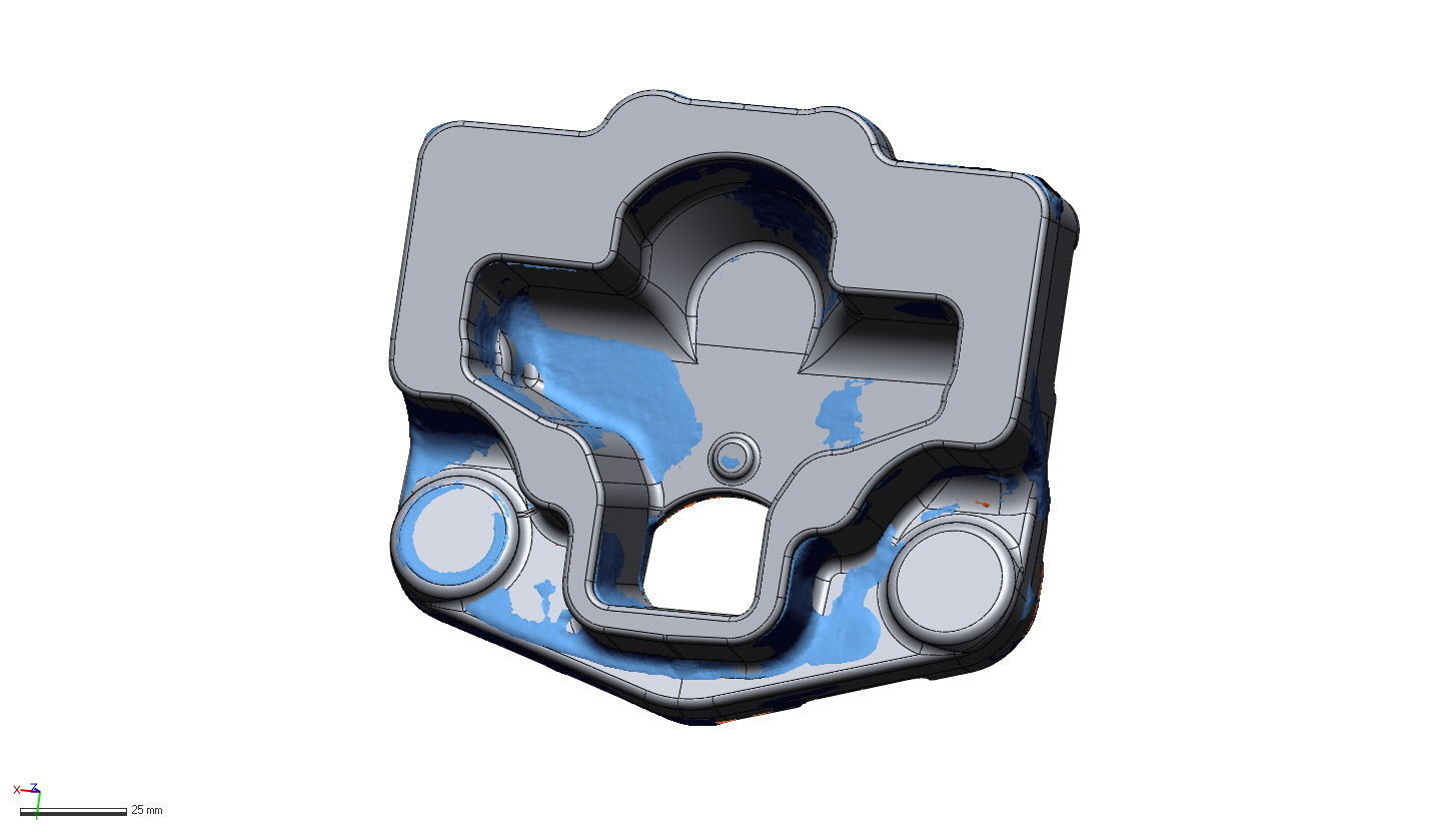 MAN BRAKE CALIPER 81508046088 BODY-COVER 3DREVERSE ENGINEERING 3D print model_10