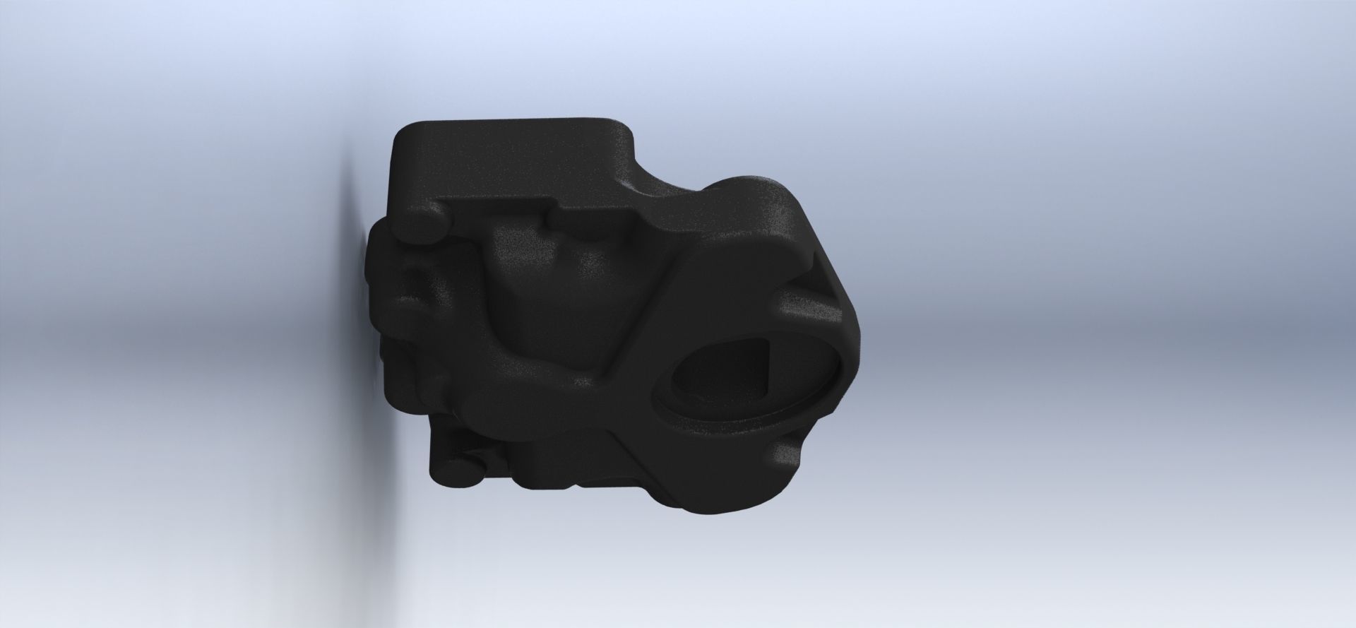 MAN BRAKE CALIPER 81508046088 BODY-COVER 3DREVERSE ENGINEERING 3D print model_2