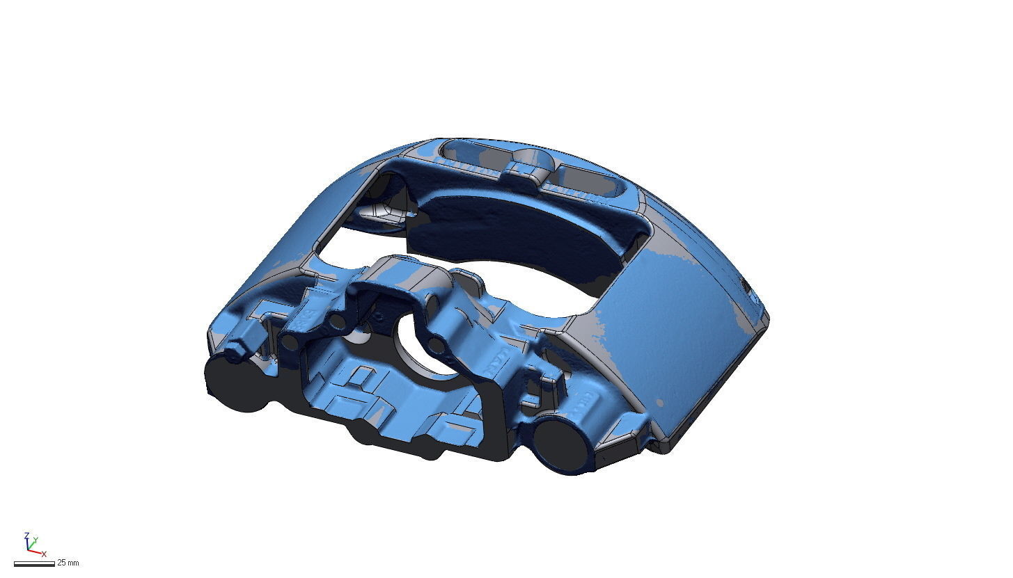 MAN BRAKE CALIPER 81508046088 BODY-COVER 3DREVERSE ENGINEERING 3D print model_9
