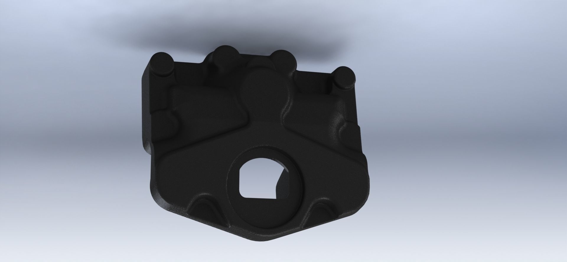 MAN BRAKE CALIPER 81508046088 BODY-COVER 3DREVERSE ENGINEERING 3D print model_5