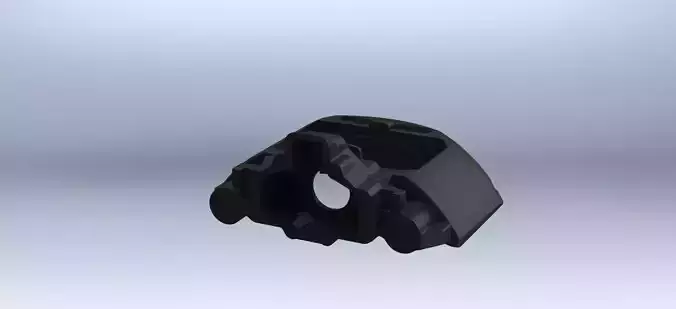 MAN BRAKE CALIPER 81508046088 BODY-COVER 3DREVERSE ENGINEERING 3D print model
