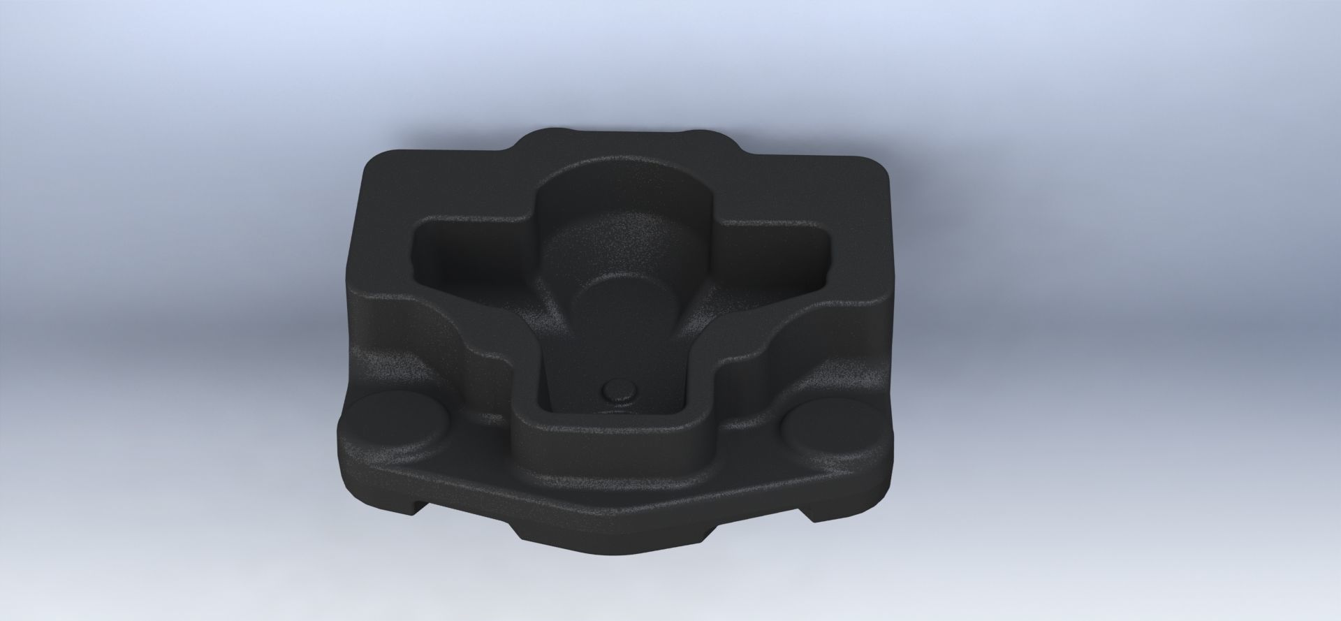 MAN BRAKE CALIPER 81508046088 BODY-COVER 3DREVERSE ENGINEERING 3D print model_3