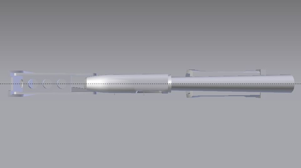 Pump Shotgun Low-poly 3D model_22