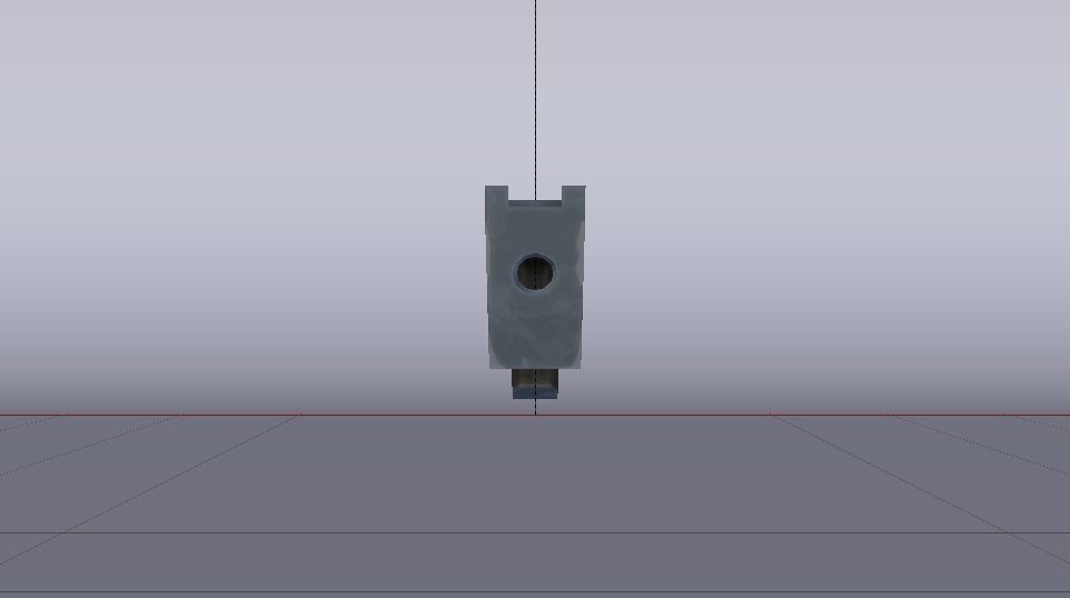 Pump Shotgun Low-poly 3D model_13