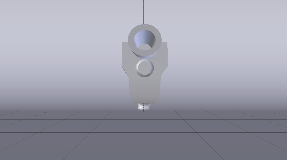 Pump Shotgun Low-poly 3D model_21