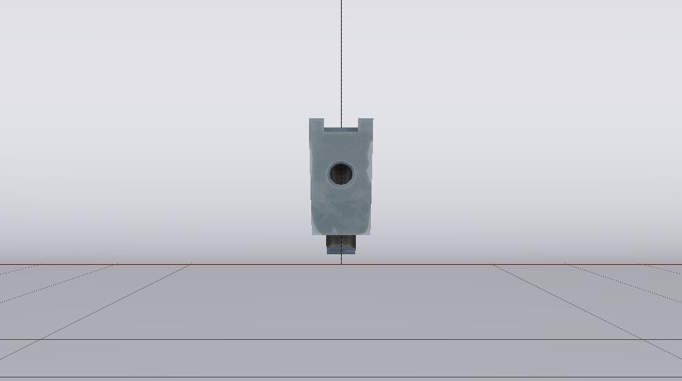 Pump Shotgun Low-poly 3D model_7