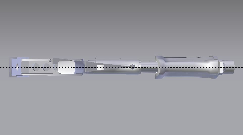 Pump Shotgun Low-poly 3D model_23