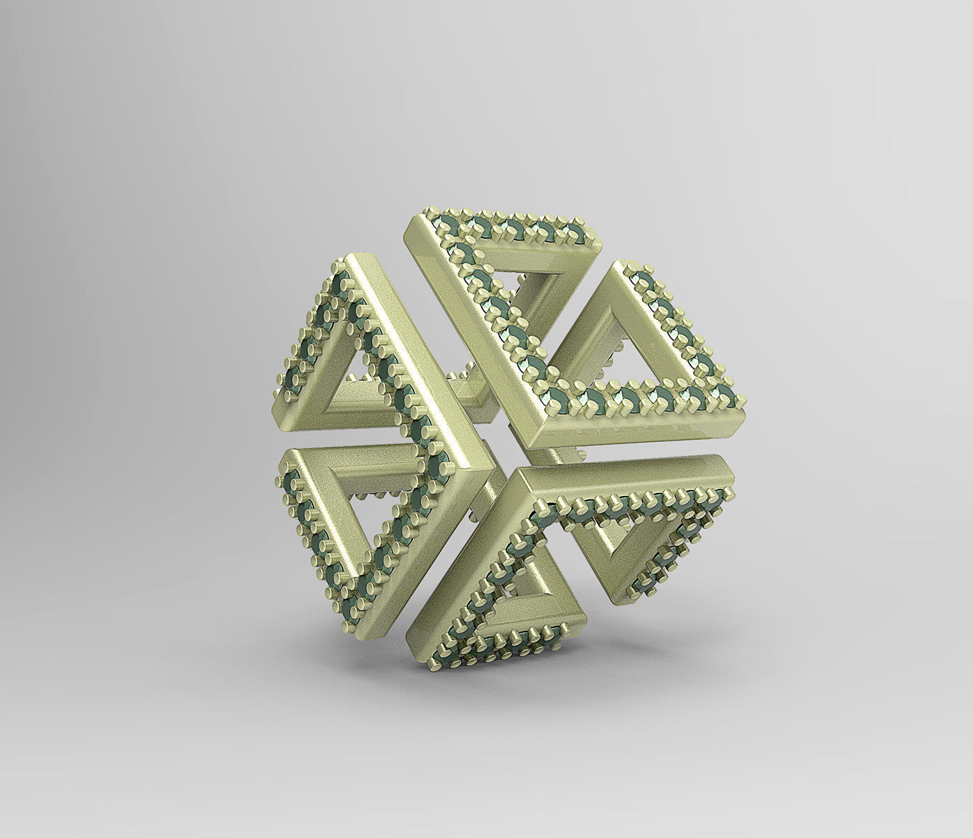 Infinity Cube pendant 3D print model_3