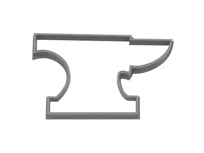 0092 Anvil cookie cutter 