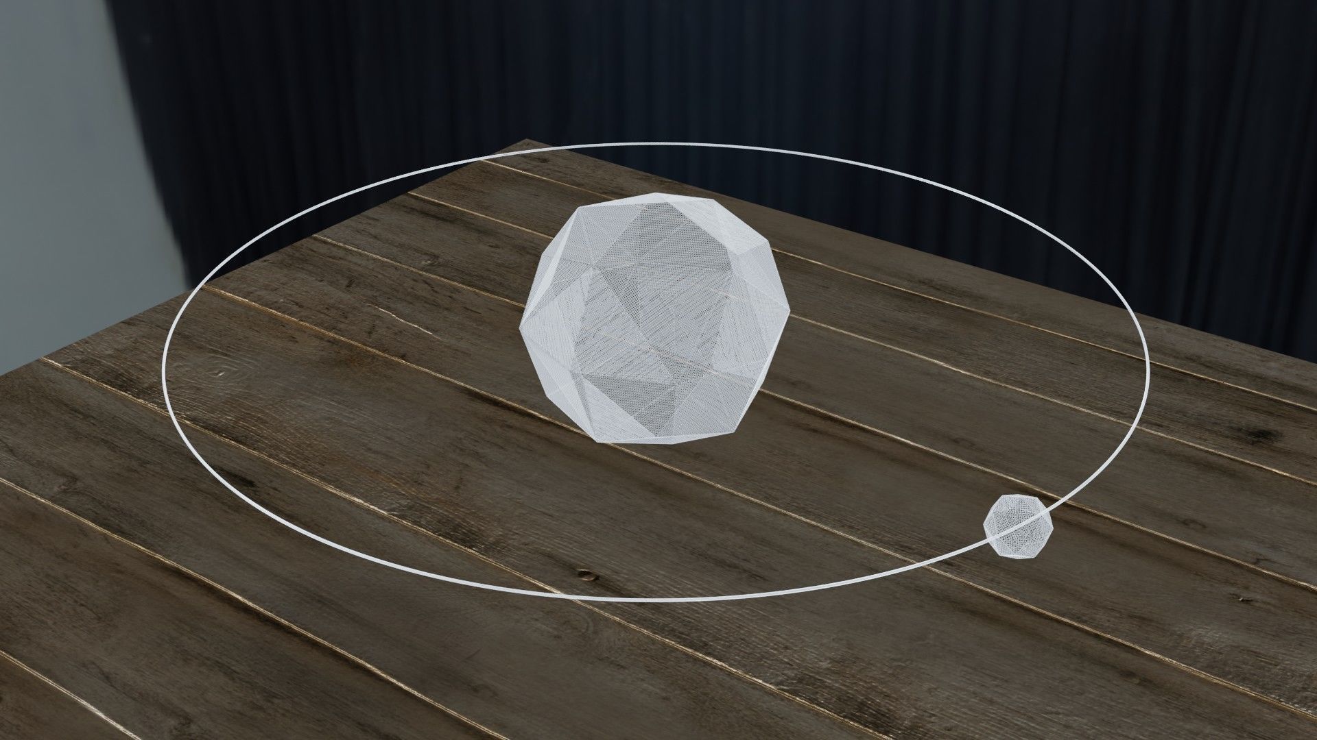 Hydrogen - Atomic Collection 3D model_8