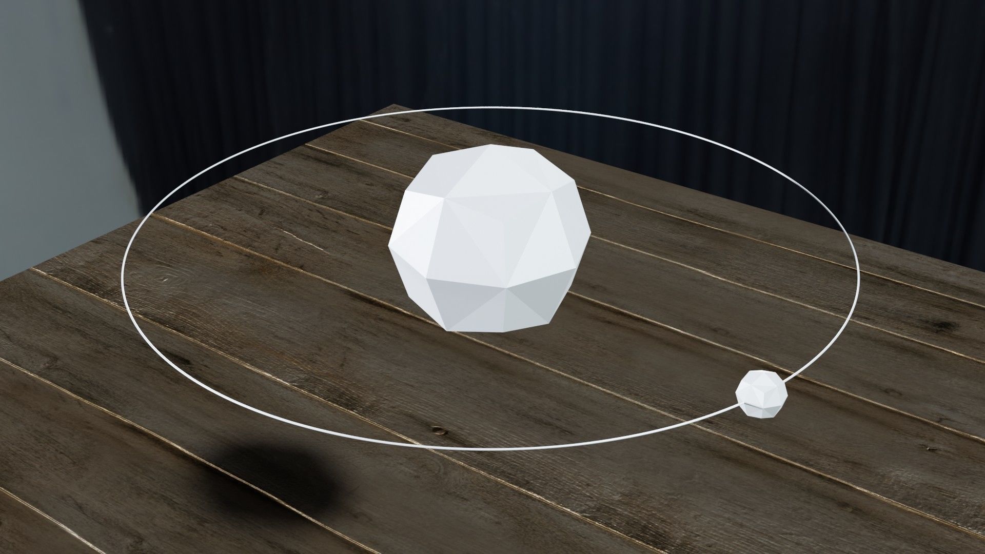 Hydrogen - Atomic Collection 3D model_7