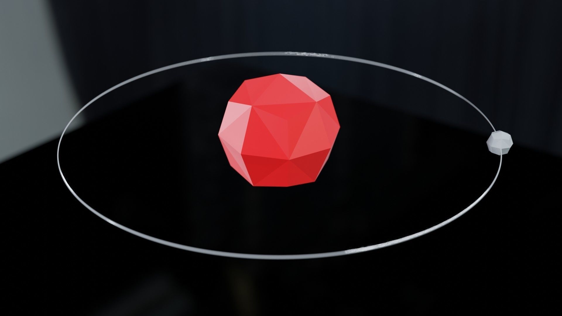 Hydrogen - Atomic Collection 3D model_2