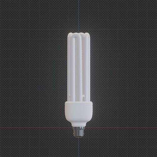 CFL Bulb 3D model