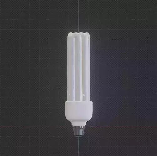 CFL Bulb 3D model