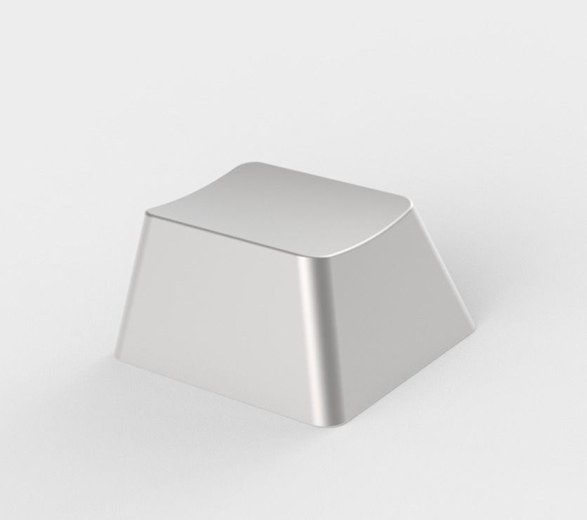 Steel MX Cherry Key cap  Free 3D print model_1