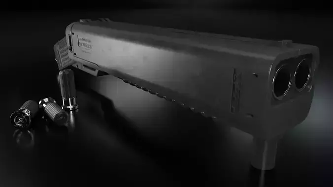 Shotgun DX-12  3D model