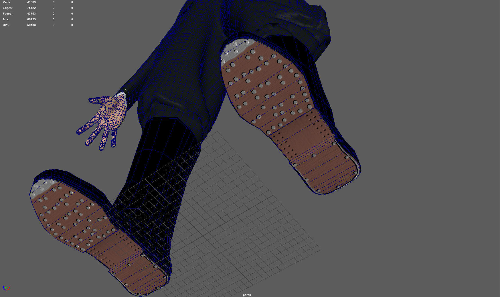 GERMAN SS OFFICER 3D model_14