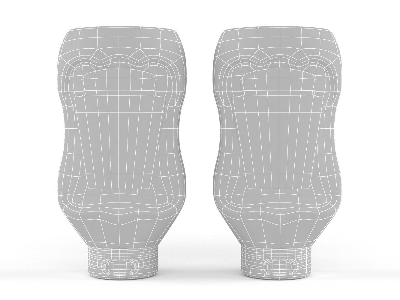 Heinz BBQ Sauce 3D model_9