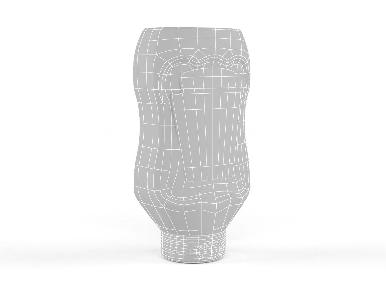 Heinz BBQ Sauce 3D model_12