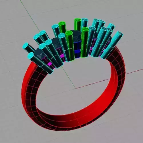 Diamond Engagement ring Classic Anello veretta TR07