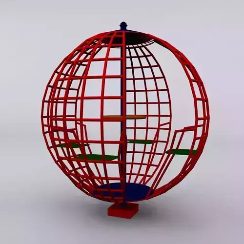 Play Ground Sphere Max 2011 3D model Play Ground Sphere Max 2011 3D model