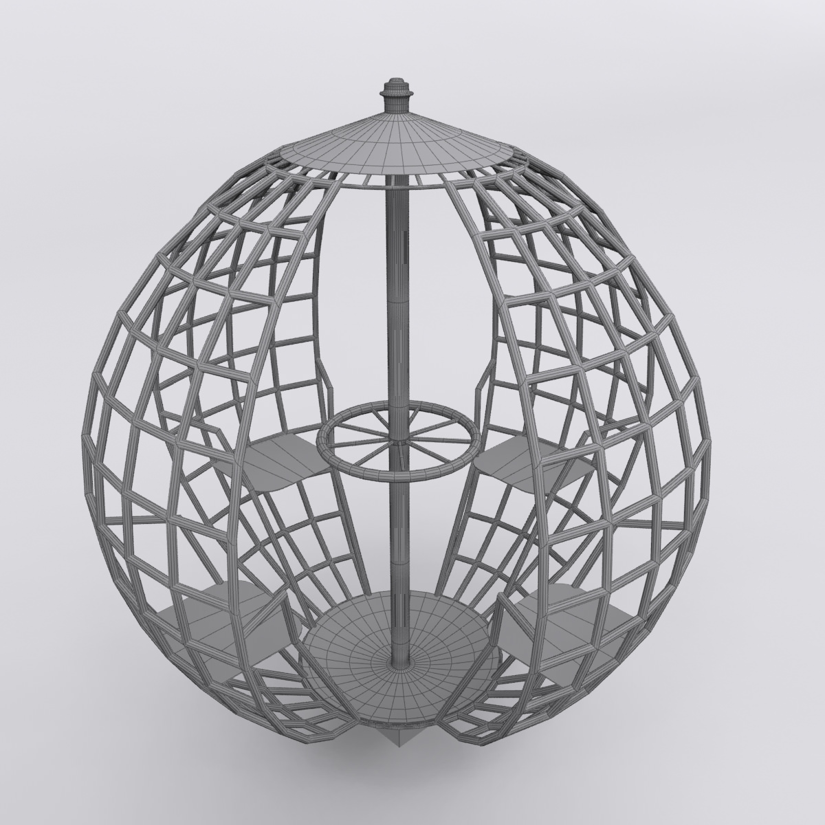 Play Ground Sphere Max 2011 3D model_4