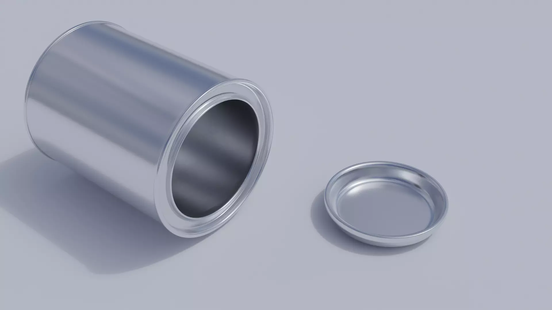 Paint Can Free low-poly 3D model