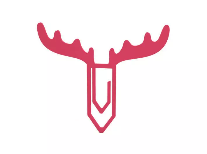 Paper clip 3D print model_0