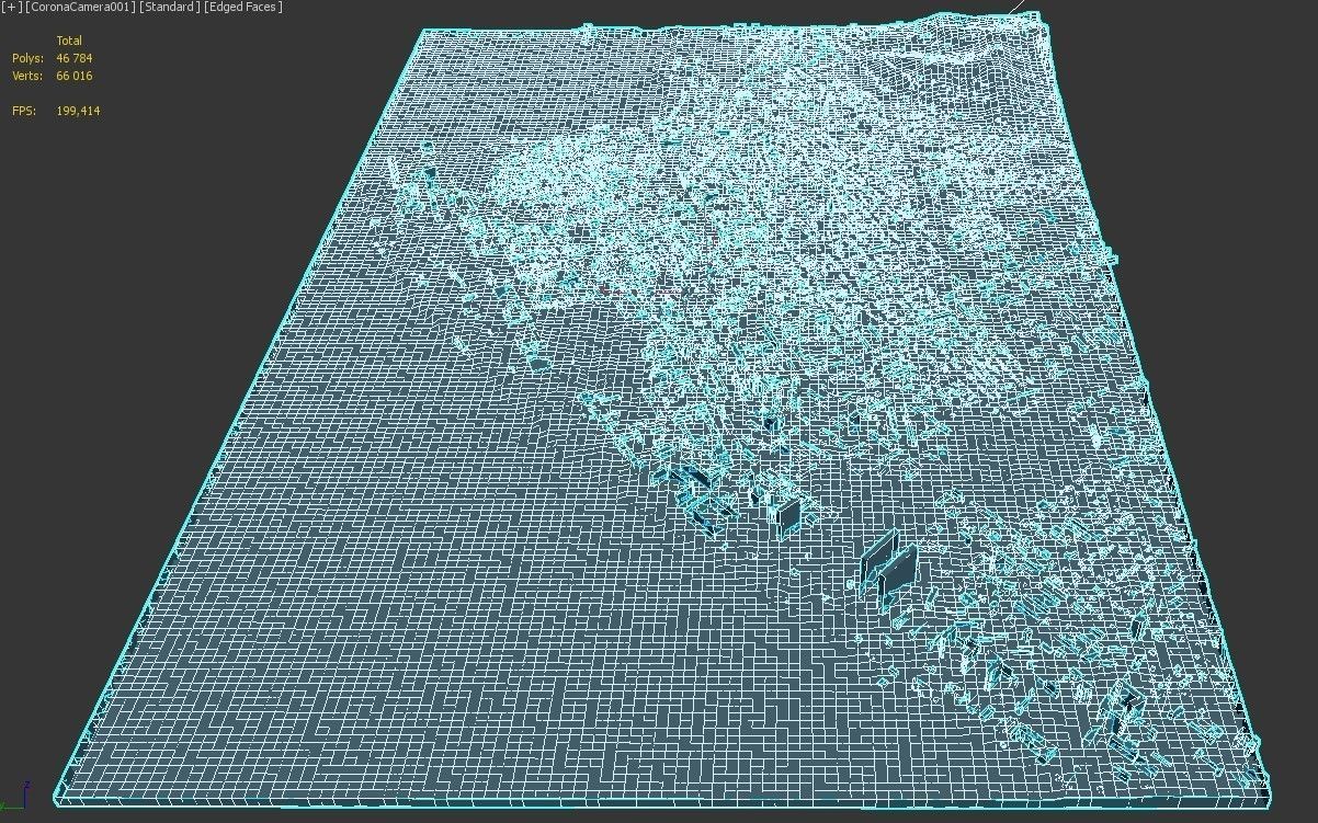 Batumi city Georgia 3D model_10