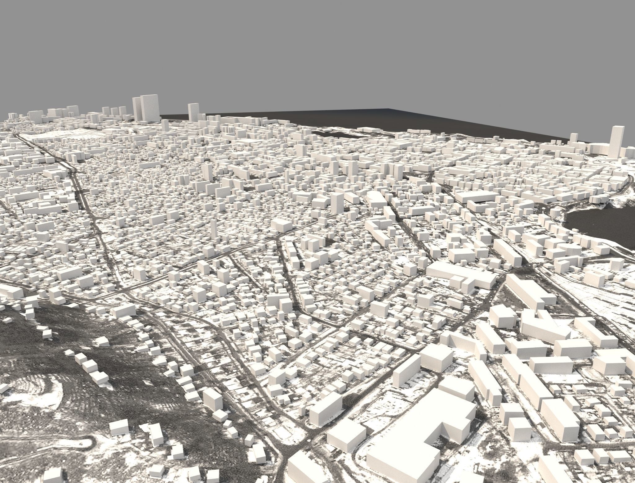 Batumi city Georgia 3D model_4