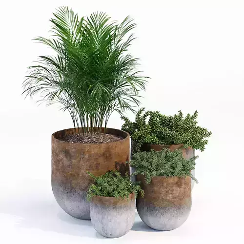 GRC Cache Planter 3D model