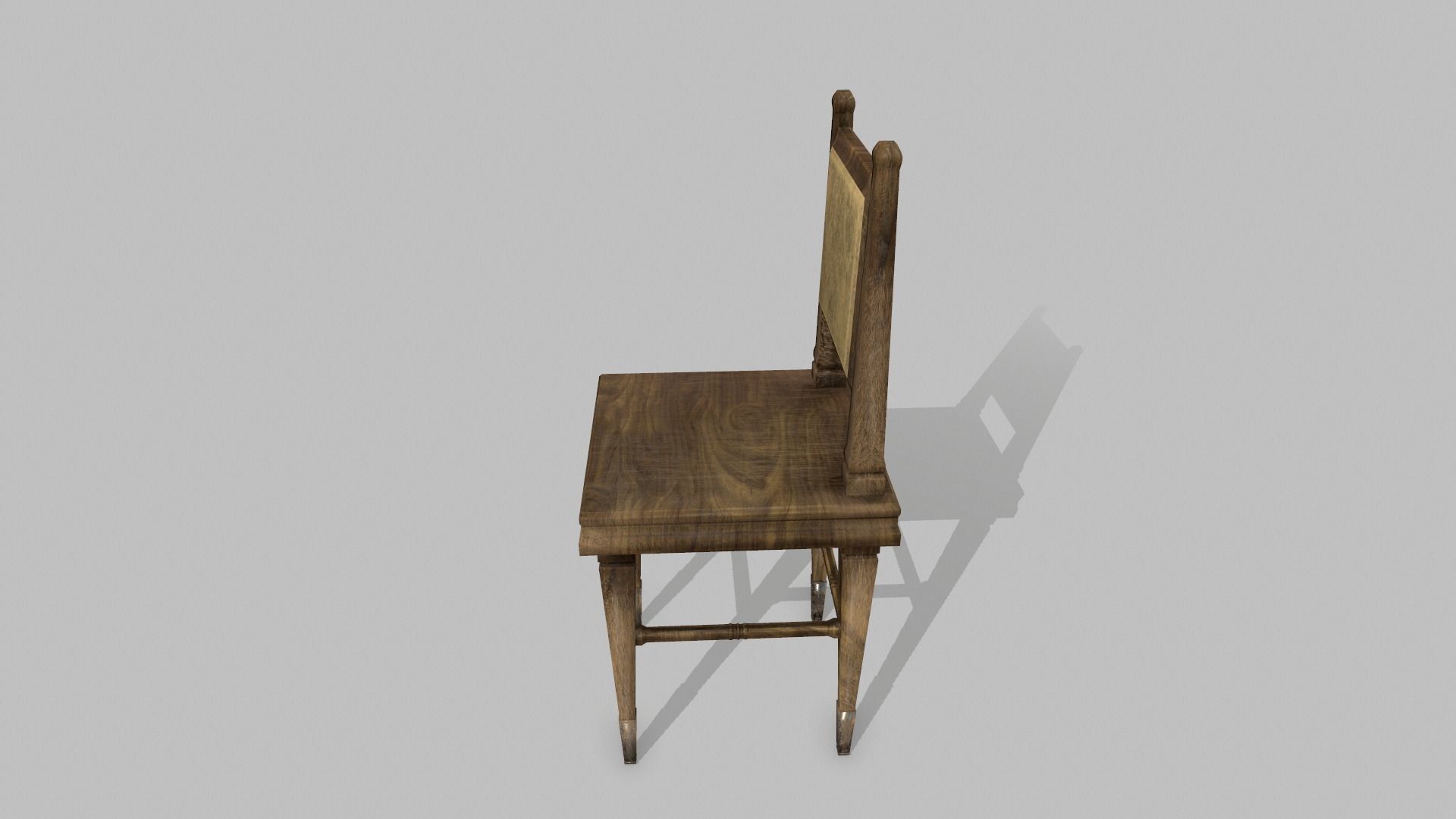 Table Set marble vase Low-poly 3D model_11