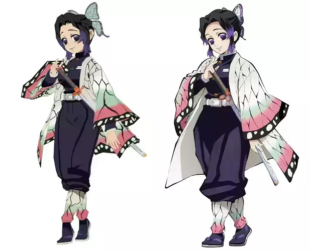 Kochou Shinobu 3D model
