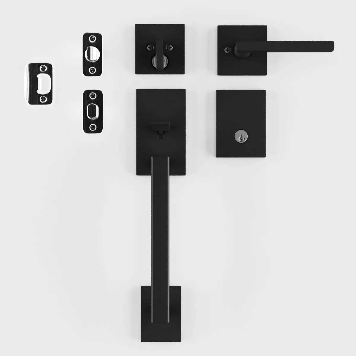 handle set door 3D model