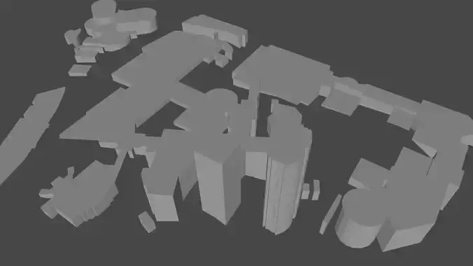 Low Poly Building Asset