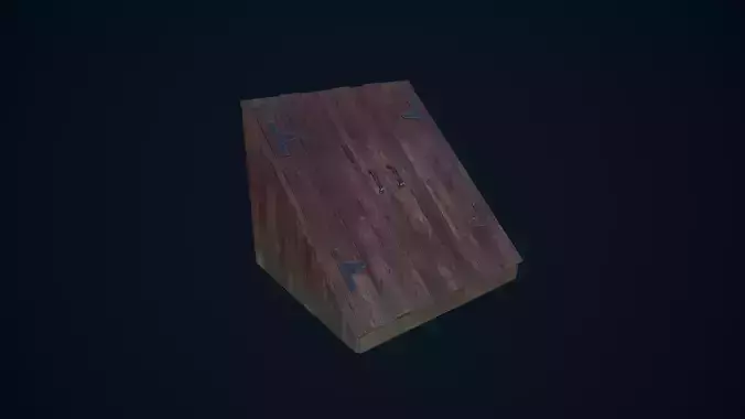 Hatchway wooden table