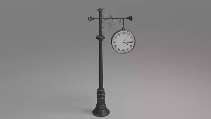 Vintage Street Clock