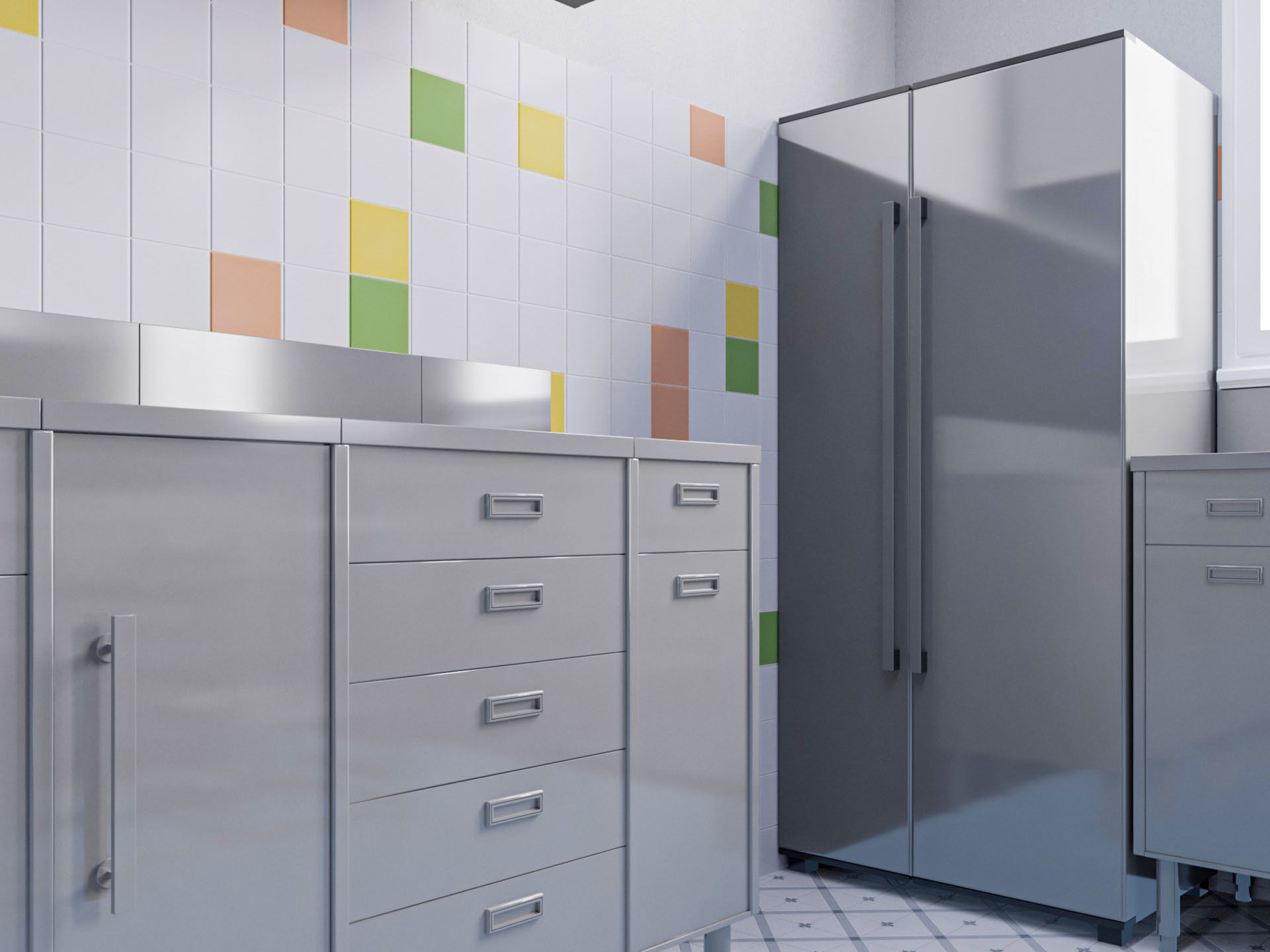 Commercial Kitchen 2 3D model_7