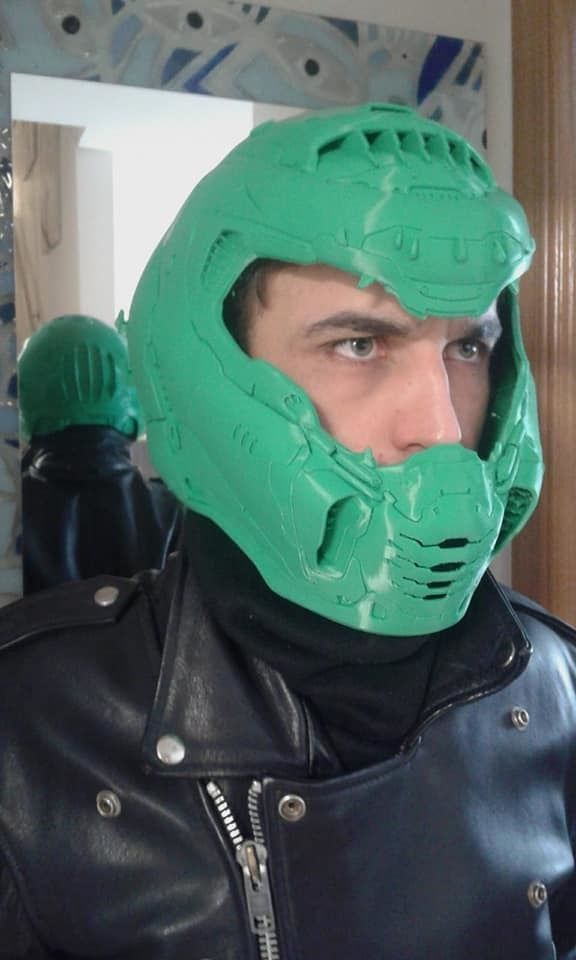 Doom Eternal Slayer Helmet 3D print model_2